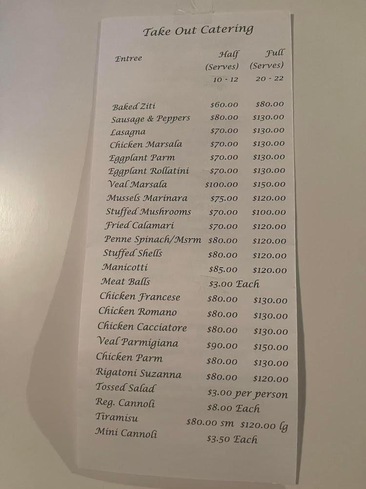 La Bella Napoli Restaurant Menu image 3