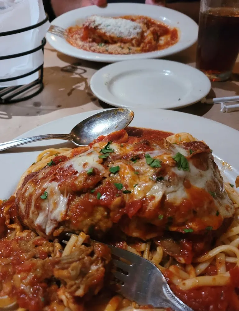 Spaghetti with Meatball and Sausage