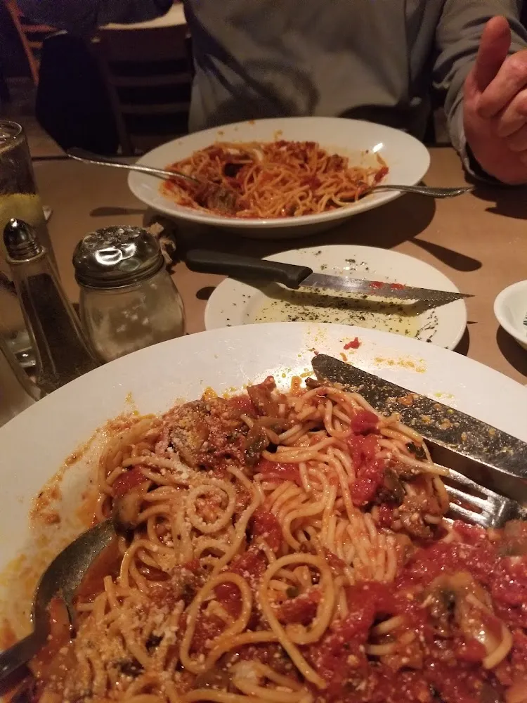 Spaghetti with Mushrooms